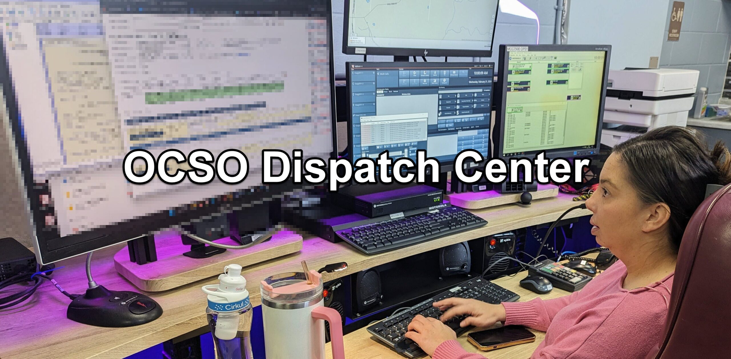 OCSO Dispatch Center Upgrades